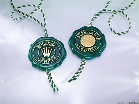 certification rolex